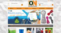 Desktop Screenshot of on-werbemittel.com