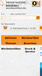Mobile Screenshot of on-werbemittel.com